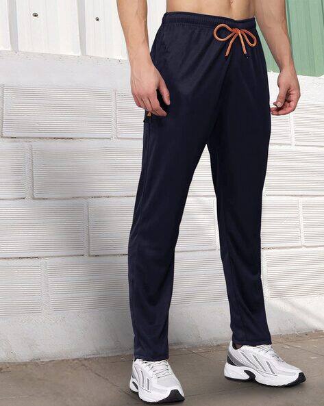 7 Threads Men Track Pants with Drawstring Waist