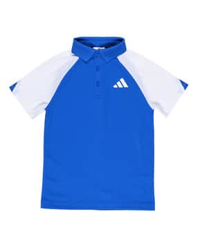 adidas kids Colourblock Relaxed Fit Polo T-Shirt-picture-29