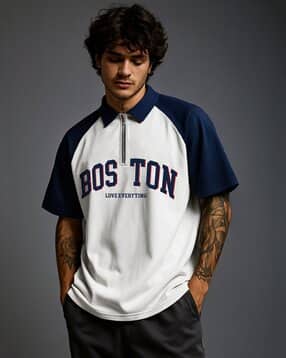 jump cuts Men Typographic Print Regular Fit Polo T-Shirt-picture-18