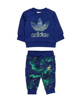 adidas kids Boys Camouflage Print Regular Fit Tracksuit-picture-15