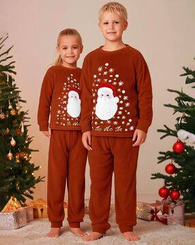 cherry crumble by nitt hyman Boys Nightsuit Set-picture-15