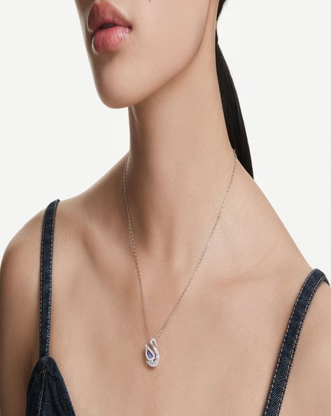 Rhodium Plated Pendant