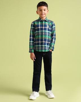 u.s. polo assn. Boys Checked Regular Fit Shirt-picture-10