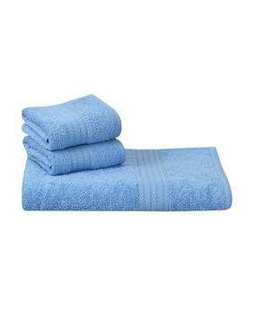 mafatlal Pack of 2 Hand Towels with 1 Bath Towel Set-picture-24