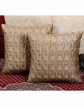 tanlooms Set of 2 Velvet Cushion Covers 16" x 16" -picture-19