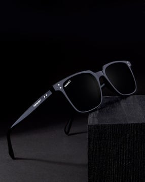 resist eyewear Men UV Protected Wayfarers -MILLER BLACK BLK-picture-23