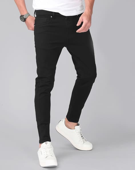 Buy Black Jeans for Men by SNITCH Online - Main Image