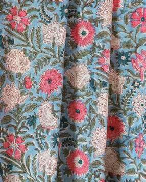 handicraft-palace Women Floral Print 1-Piece Dress Material-picture-0