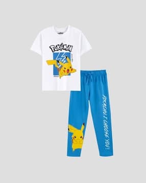 nap chief Boys Cartoon T-Shirt & Pyjama Nightsuits Set-picture-25