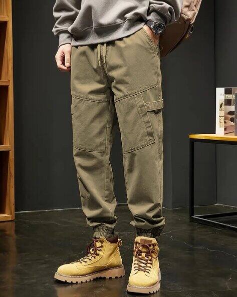 Buy Khaki Trousers Pants for Men by JVX CLOTHING FASHION