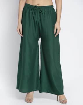 daive Women Palazzos with Drawstring Waist-picture-14