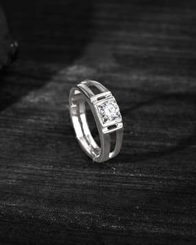 Men Sterling Silver Rock Indian Ring-image-36