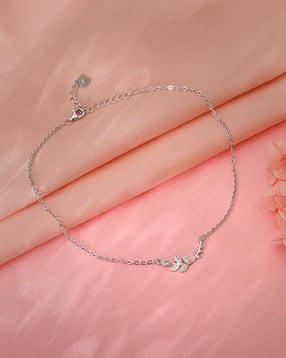 giva Women Sterling Silver Ivy Anklet-picture-32