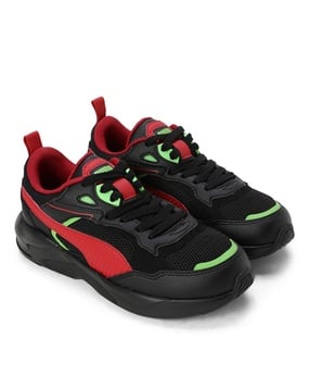 Lace-Up Sneakers With Synthetic Upper-image-13