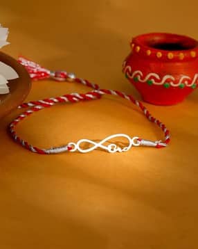 giva Men Sterling Silver Infinity Rakhi-picture-22