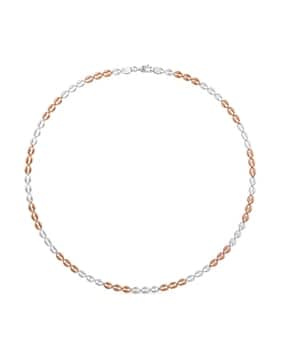 joyalukkas Men Rose Gold & Platinum Chains-picture-21