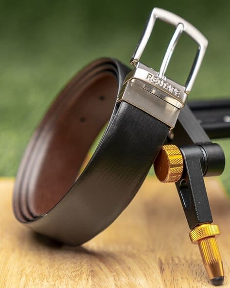 Men Wide Leather Belt