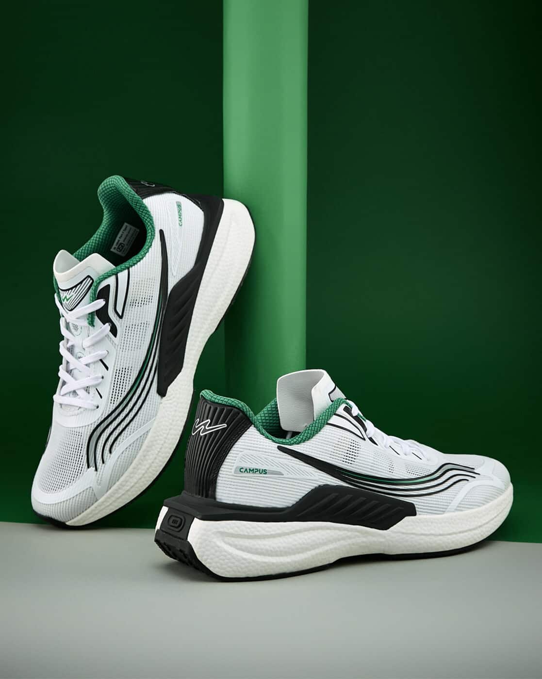 CREED Men Lace-Up Running Shoes