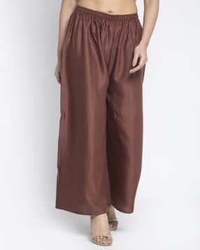 daive Women Palazzos with Elasticated Waist-picture-51