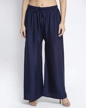 daive Women Palazzos with Drawstring Waist-picture-33