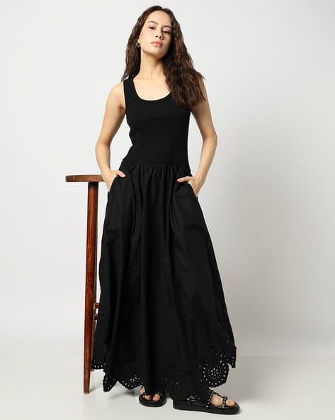 Buy GAP Women Scoop-Neck Fit & Flare Dress Online