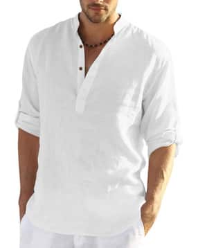 shopyclick Men Regular Fit Short Kurta-picture-3