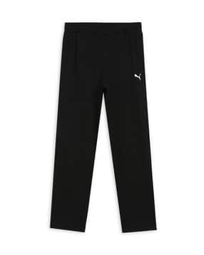 Mid Rise Straight Track Pants-image-13