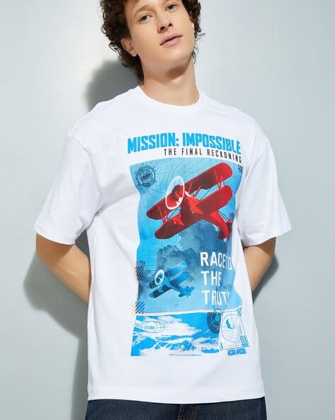Men Graphic Print Stylised Fit T-Shirt