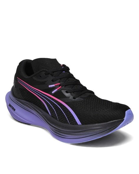 Buy Black-Dark Amethyst Sports Shoes for Men by PUMA Online