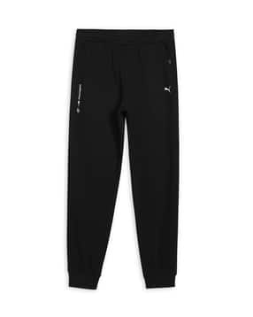 Mid Rise Straight Track Pants-image-39