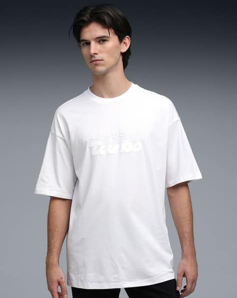 Puma Men Porsche Legacy  Oversized Fit Puff Print Tee
