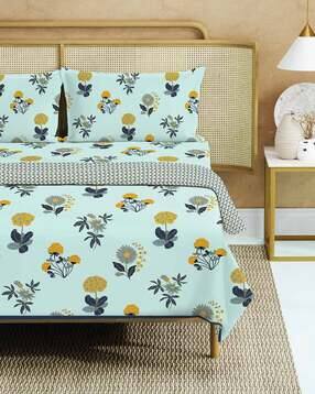 urban space Printed Double Bedsheet Dohar Set with Pillow Covers-picture-38