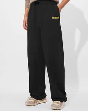 trond Men Straight Track Pants with Elasticated Waist-picture-26