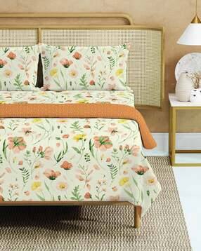 urban space Printed Double Bedsheet Dohar Set with Pillow Covers-picture-34