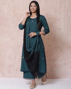 rangriti Women Ombre-Dyed Cotton Dupatta-picture-32
