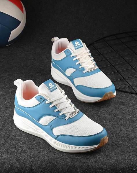 Men Colourblock Slip-On Running Shoes