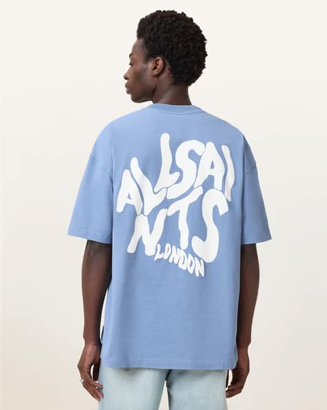 Buy ALL SAINTS Orlando Logo Print Regular Fit Crew-Neck T-Shirt