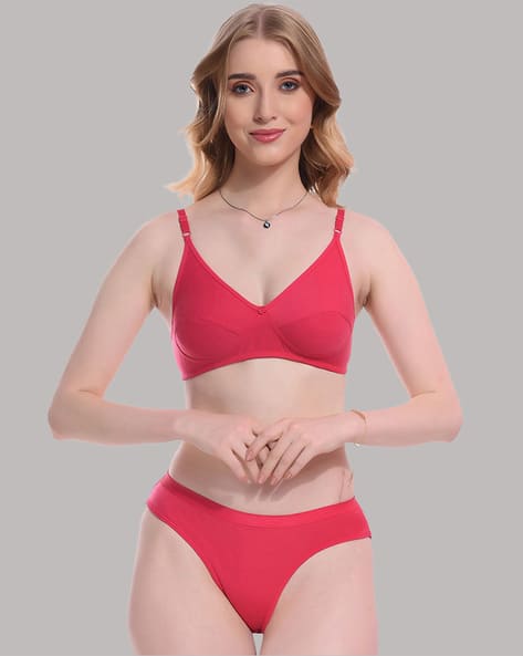 Gialon Seamless Bra and Panty Set