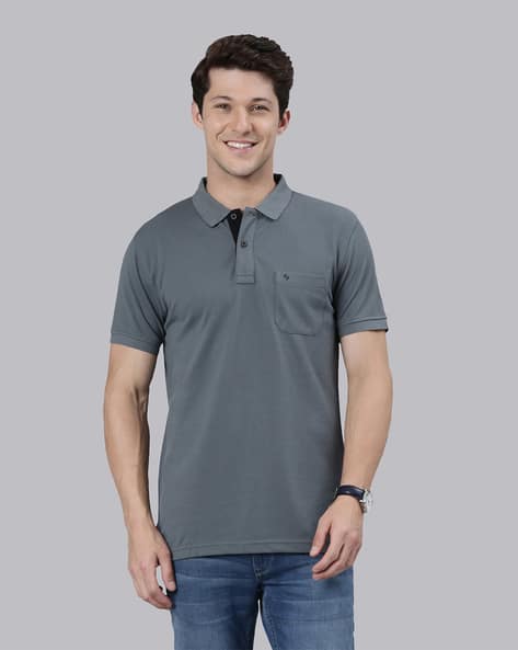 Buy Grey Tshirts for Men by CLASSIC POLO Online