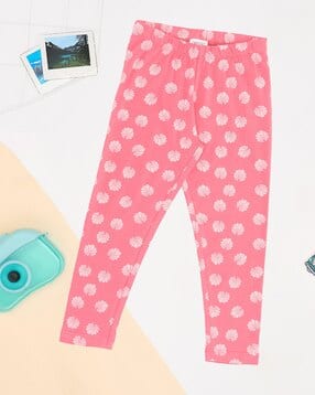 Girls Printed Leggings-image-2