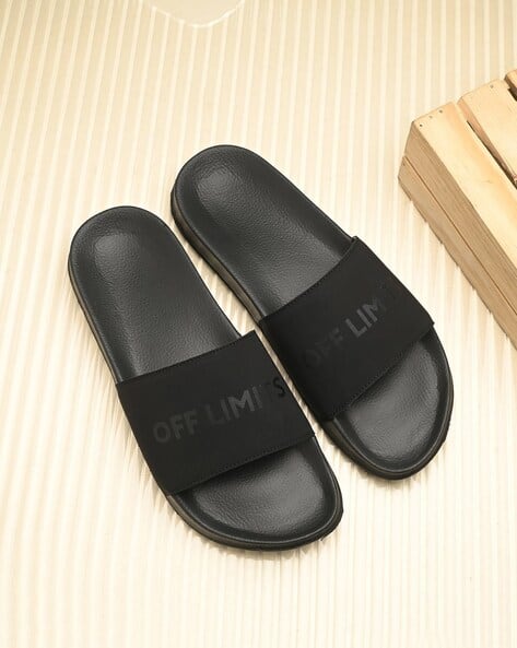 Men Round-Toe Slip-On Flip-Flops