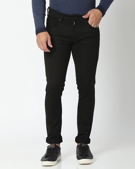 Men Mid-Rise Relaxed Jeans