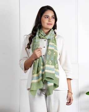 style shoes  Women Cotton Printed Stoles-picture-12