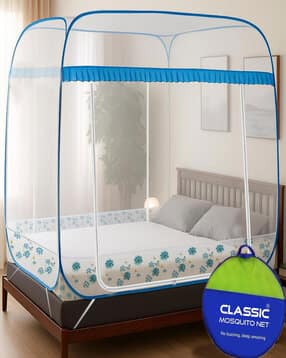 Floral Print Foldable Mosquito Net 