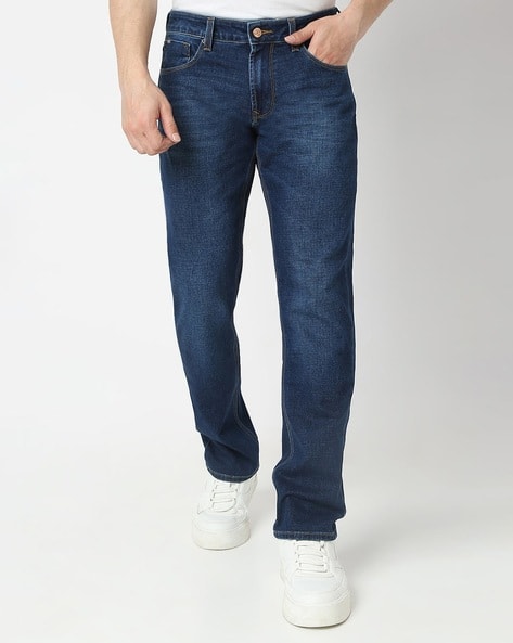 SPYKAR Men Lightly Washed Mid-Rise Slim Fit Jeans