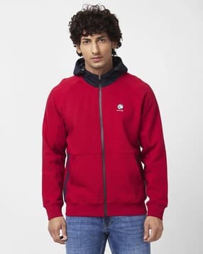 spykar Men Slim Fit Zip-Front Sweatshirt-picture-51