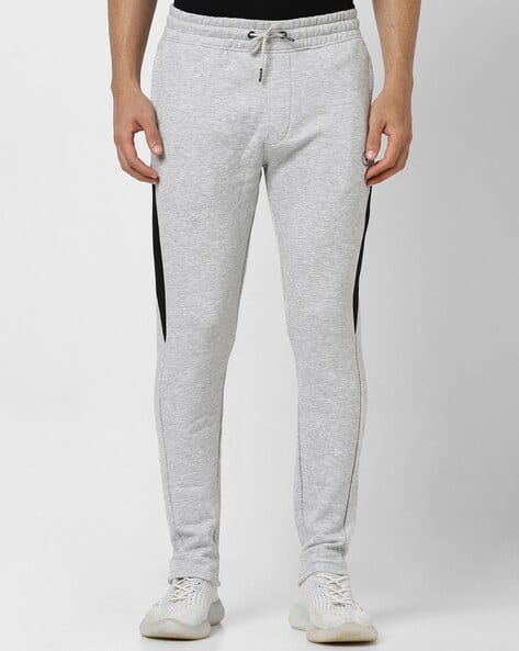 VAN HEUSEN Men Straight Track Pants with Elasticated Drawstring Waist