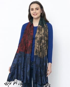 Viscose Floral Stole-image-33