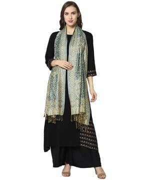 indie picks Woven Viscose Paisley Stole-picture-3