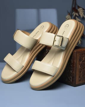 Women Open-Toe Slip-On Slides